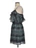 BCBGeneration 100% Polyester Print Teal Casual Dress Size XS - photo 5