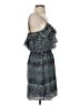BCBGeneration 100% Polyester Print Teal Casual Dress Size XS - photo 4