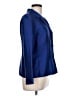 Talbots 100% Silk Blue Silk Blazer Size 10 - photo 4