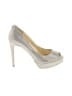 MICHAEL Michael Kors Silver Heels Size 7 1/2 - photo 1