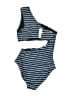 J.Crew Stripes Blue Two Piece Swimsuit Size 6 - photo 2