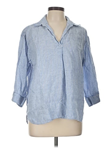 Uniqlo 3/4 Sleeve Button-Down Shirt (view 1)
