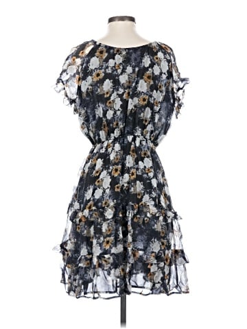 Blue Tassel Cocktail Dress (view 2)