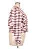 Ann Taylor Checkered-gingham Red Blazer Size 14 - photo 4