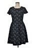 BCBGMAXAZRIA Paisley Black Casual Dress Size M - photo 1