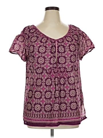 Eddie Bauer Short Sleeve Blouse (view 1)