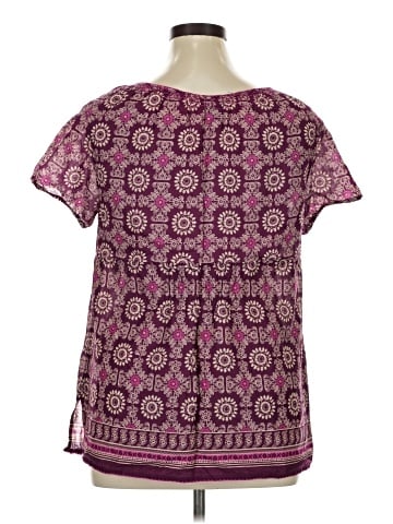 Eddie Bauer Short Sleeve Blouse (view 2)