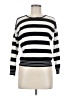 Massimo Dutti Stripes Silver Pullover Sweater Size 8 - photo 1