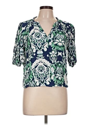 Nicole Miller Short Sleeve Blouse (view 1)