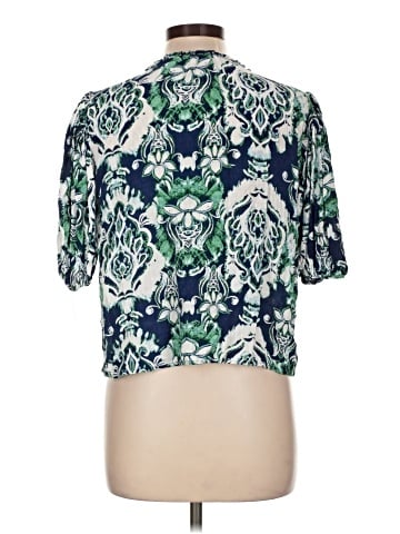 Nicole Miller Short Sleeve Blouse (view 2)