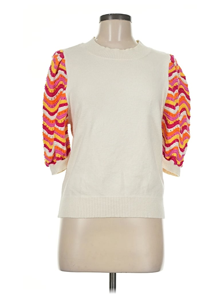 Pre-owned Thml Pullover Sweater In Ivory