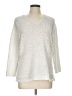 Kate Hill 100% Polyester Ivory Pullover Sweater Size L - photo 1