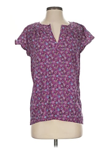 St. John's Bay Short Sleeve Blouse (view 1)