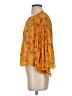 Wilfred 100% Polyester Orange Yellow 3/4 Sleeve Blouse Size S - photo 5