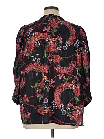 Cupio 3/4 Sleeve Blouse (view 2)