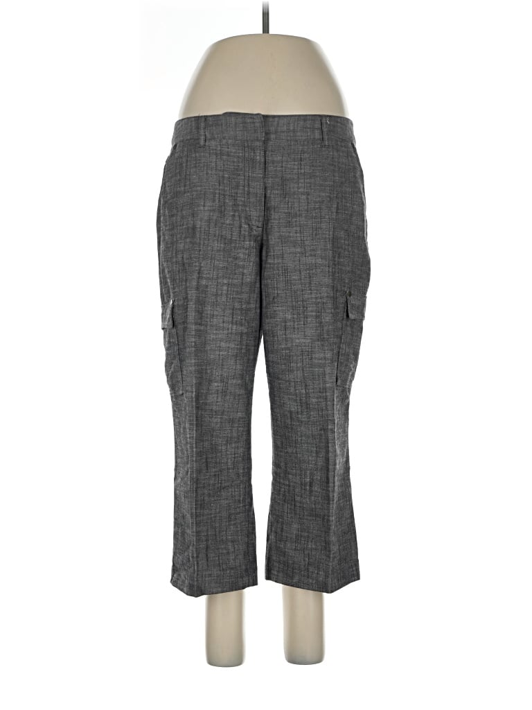Pre-owned Larry Levine Dress Pants In Gray