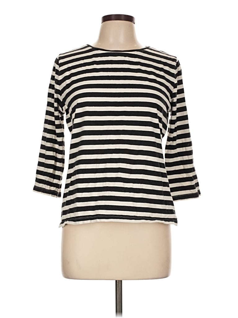 Pre-owned Westbound 3/4 Sleeve T-shirt In Ivory
