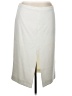 J.Crew Solid Ivory Formal Skirt Size 16 - photo 1
