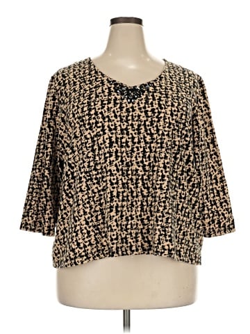 Ruby Rd. 3/4 Sleeve Blouse (view 1)