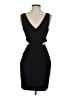 Express Solid Black Cocktail Dress Size S - photo 2