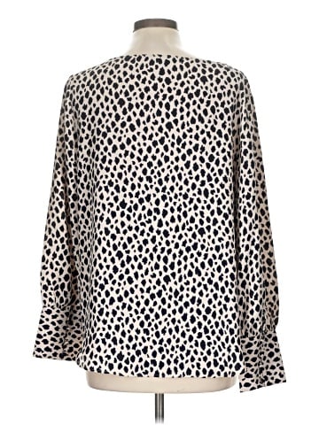 Ann Taylor 3/4 Sleeve T-Shirt (view 2)