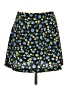 Necessary Objects 100% Polyester Floral Blue Casual Skirt Size 13 - photo 1