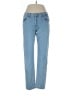 Zara Solid Blue Jeans Size EU 42 / US 12 - photo 1