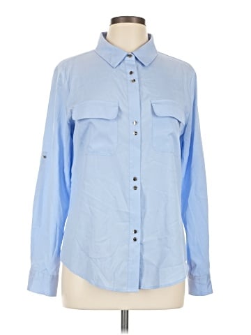 Adrienne Vittadini Long Sleeve Blouse (view 1)