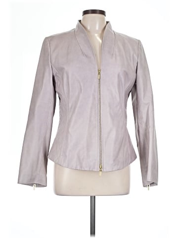 Dana Buchman Leather Jacket (view 1)