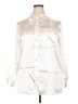 Venezia 100% Polyester Metallic Ivory 3/4 Sleeve Blouse Size 18 (3) - photo 1