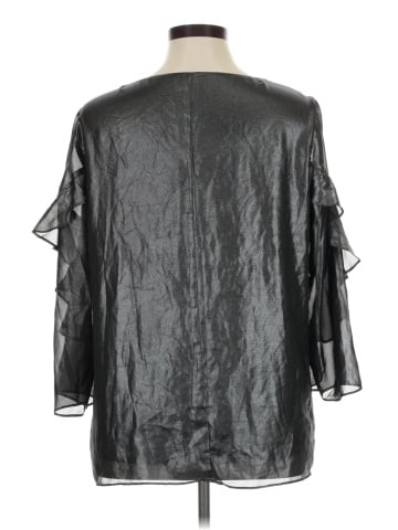 Alfani 3/4 Sleeve Blouse (view 2)