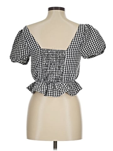 Eyeshadow Short Sleeve Blouse (view 2)