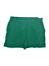 DR2 100% Rayon Solid Green Shorts Size L - photo 2