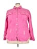 Unbranded 100% Polyester Pink Jacket Size 2X - photo 1