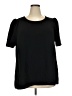 DR2 100% Polyester Black Short Sleeve Top Size 2X - photo 1
