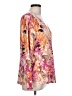 Chico's Floral Orange Pink Pullover Sweater Size L - photo 4