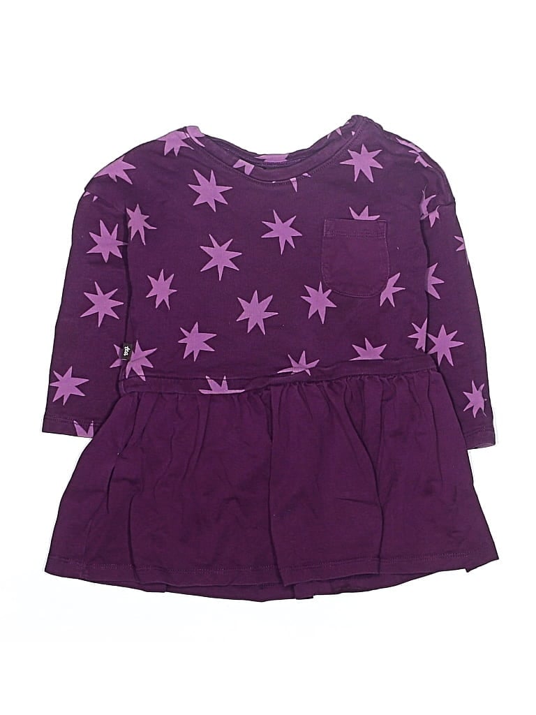 Pre-owned Tea Kids' Dress In Purple