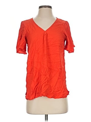Ann Taylor Short Sleeve Blouse (view 1)