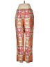 Talbots Paisley Orange Casual Pants Size 6 Petite - photo 2