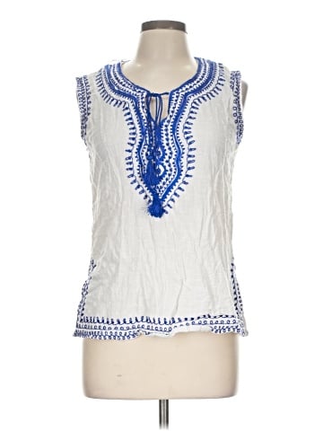 Solitaire Sleeveless Blouse (view 1)