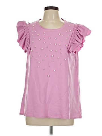 Umgee Short Sleeve Blouse (view 1)
