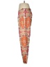 Talbots Paisley Orange Casual Pants Size 6 Petite - photo 5