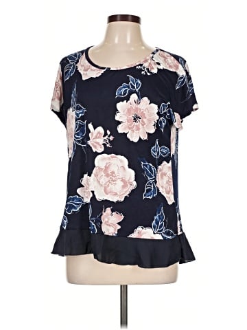 Espresso Short Sleeve Blouse (view 1)