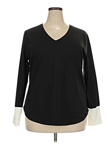 Universal Standard 3/4 Sleeve T-Shirt (view 1)