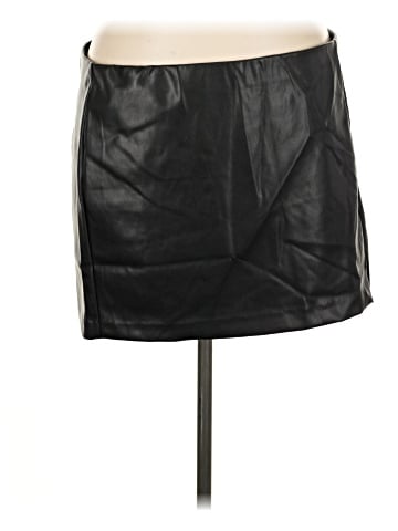 Divided by H&M Faux Leather Skirt (view 1)