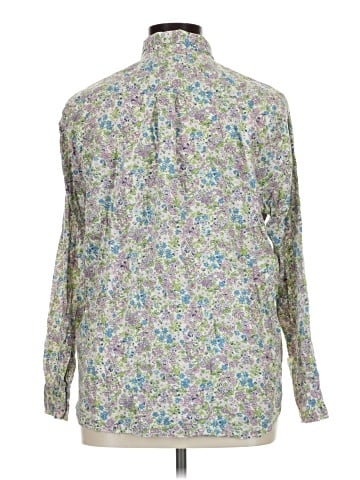 Lands' End Long Sleeve Button-Down Shirt (view 2)