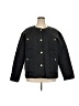 Ann Taylor 100% Nylon Argyle Black Jacket Size XXL - photo 1