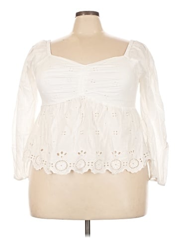 Old Navy 3/4 Sleeve Blouse (view 1)