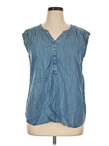 Natural Reflections Sleeveless Blouse (view 1)