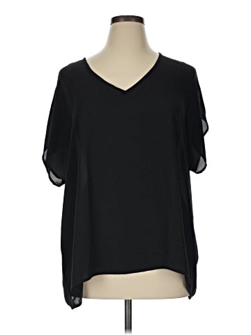Bobeau Short Sleeve Blouse (view 1)